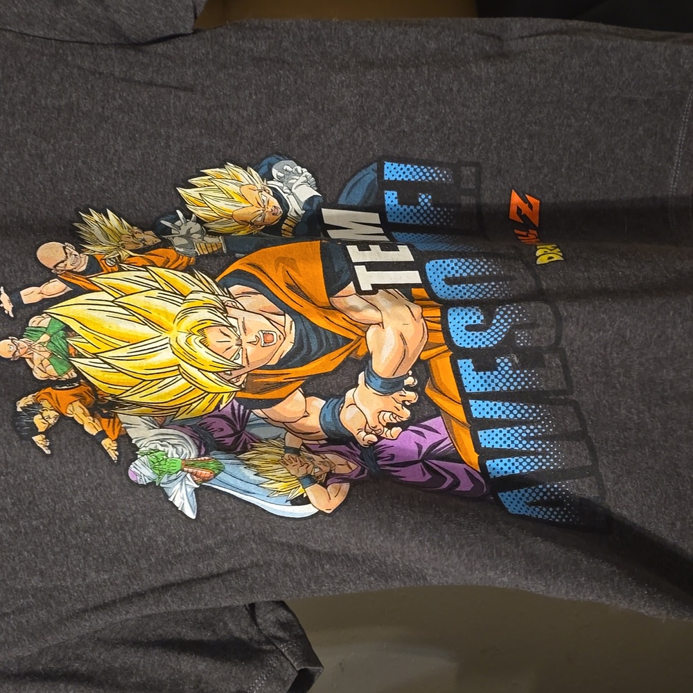 Kids Graphic Tee/DragonBall Z - Charcoal